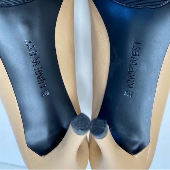 NINE WEST Nude Cage Style High Heel Ankle Bootie -Delfina- - Picture 12 of 16